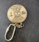 Vintage Keyring 50 Year Perpetual Calender Brass Keychain For Decor   Gift Item