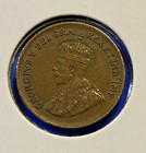 1931 Canada 1 Cent Coin - George V - Small Canadian Bronze One Penny - Xf 45