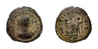 Authentic Ancient Roman Coin Silvered Scarce With V Aurelian  270  Antoninianus