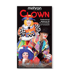 Complete Clown Student Makeup Kit Set Professional   Easy Instructions By Mehron