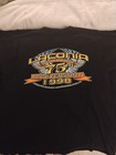 Harley-davidson Laconia Weirs Beach 1998 75th Anniversary T-shirt Size L