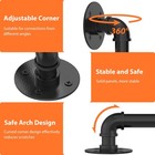 Ousheng Stair Railing Indoor Hand Rails For Outdoor Steps  Industrial Pipe Handr