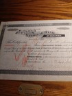 3 First National Bank Of Cameron Missouri Stock Certificates  1890s