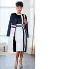 18w Plus Ashro Red Black Formal Wedding Church Party Perry Jacket Dress