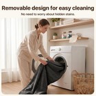 Washable Sofa Bed Couch Sleeper Convertible Fold-out Bed Couch With Side Pockets