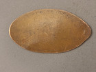 1933 World s Fair Chicago Travel   Transport Building Elongated Penny Copper