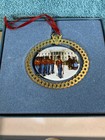 Rare Vtg 1994 White House Christmas Ornament With Box Beautiful 24kt Gold P