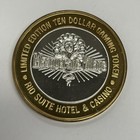  10 Rio Suite Hotel   Casino Las Vegas  999  60 Oz Silver Round Token Gaming