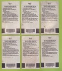 Walt Disney World 1989 One Day Passes 4 Adults 2 Children