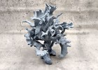Blue Ridge Coral Cluster Heliopora Coerulea  1 Coral 7l X 7 5d X 8h Inches 