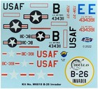 New Atlantis 1 67 Scale B-26 Invader Medium Bomber Usaf Model Kit M6818