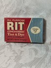 Vtg 60 s-80 s Rit All Purpose Powder Dye Lot 2 Evening Blue 27 Old Rose 8 Hand