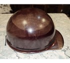 Vintage Brown Fiberglass Mining Hard Hat