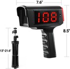 Baseball Radar Gun With Tripod led lcd Larger Display  Speed Radar Gun For Baseb