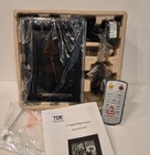 Tde Systems 7  Digital Photo Frame Plays Photos  Video   Mp3s W remote - New