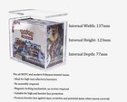 Casemon Uv Pro-safe Acrylic Display Hard Case Pok  mon Booster Box Magnetic Lid