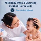 Cerave Baby Wash   Shampoo  Tear-free 2-in-1 Bath 16 Ounce  pack Of 1   White