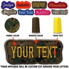 Personalized Custom Cut Iron On Applique Name Patch