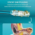 24pcs Disposable Silicone Ear Wax Remover Sticky S l Ear Pick Cleaner Tool 