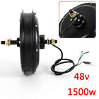 Electric Bike Brushless Gear Hub Motor Rear Wheel E-bike Conversion Kit 1500w