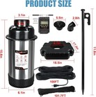 Pond Fountain Aerator 1hp 750v Pond Air Pump Lake Fountain Pump Powerfull New