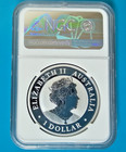2020-p Australia  1 Wedge-tailed Eagle 1 Oz Silver Ngc Ms70 John Mercanti Auto