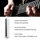 Chiffonade Stainless Steel Guitar Slide Bar     Roundnose Acoustic Tone   