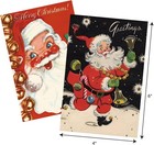 Quera    Christmas Vintage Greeting Cards 27 Pack Santa Xmas Vintage   Santa 
