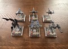Star Wars X-wing Minis Scum   Villainy Lot - Custom Paint 6 Ships  Case    Accs 
