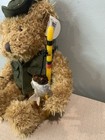 Russ Berrie Plush Fishing Bear Designed For Cabelas Fishing Theme Bear