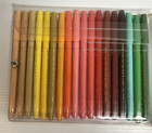 Vtg Pentel Color Pen Fine Point Marker Set 36ct Storage Case Taiwan S360-36 Work
