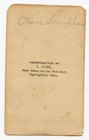 Cdv Id d Civil War Soldier  By J  Coss  Springfield  Ohio