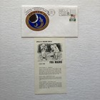 Apollo 14 Commemorative Cover   Fra Mauro Mission Profile Info Card 1-31-71