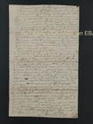 1814 Antique Ezra Griswold Columbus Oh Mortgage Deed Worthington Founder
