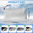 Winter-proof Insulated Rv Mirror Covers For Class A Motorhomes - Waterproof Sun