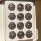 Making Memories Antique Cooper Round Decorative Brads  Scrapbooking Craft  6 