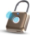 Pothunder Fingerprint Padlock  Smart Padlock  Locker Lock  Biometric Metal   