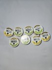 New Coats   Clark Machine Embroidery Thread Lot Of 8 Gold Polyester Spools