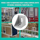 Corner Angle Bracket 1515 100100 Series Aluminum Extrusion Right Angle Profile