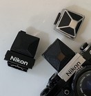 Metal leather Black Silver Dw-1 Waist Level Finder For Nikon F f2 Film Camera