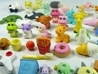 Japanese Iwako Puzzle Erasers Deluxe 30 Pieces Per Order 