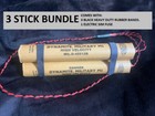 Inert Dynamite - 3 Stick Bundle W  Sim Fuse Airsoft Cosplay Tnt Prop - Replica