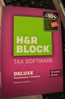 2017 Taxcut Deluxe Federal   State Turbo H r Block Tax Cut New Cd Sealed In Box 
