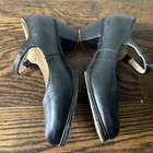 Women s Black Leather La Constancia Folklorico Dance Shoes Made In Mexico Sz 6 