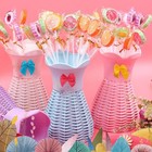 Mini Satin Ribbon Bows  200pcs Small Ribbon Bows Flowers Diy Appliques Crafts   