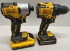 Dewalt Cordless 20v Max Brushless Drill Impact Combo Tool Kit 2 Piece