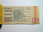 Disneyland Date Nite Vintage 1967 Admit One Ticket Book Disney Stars And Castles