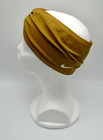 Nike Seamless Headband Adult Heathered Wheat Club gold heather white