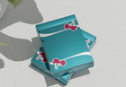 Cherry Casino Tropicana Teal Playing Cards Poker Size Deck Uspcc Custom Limited