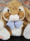 Soft Classics Vintage Chubby Bunny Large Plush Rabbit Doll Stuffed Animal 